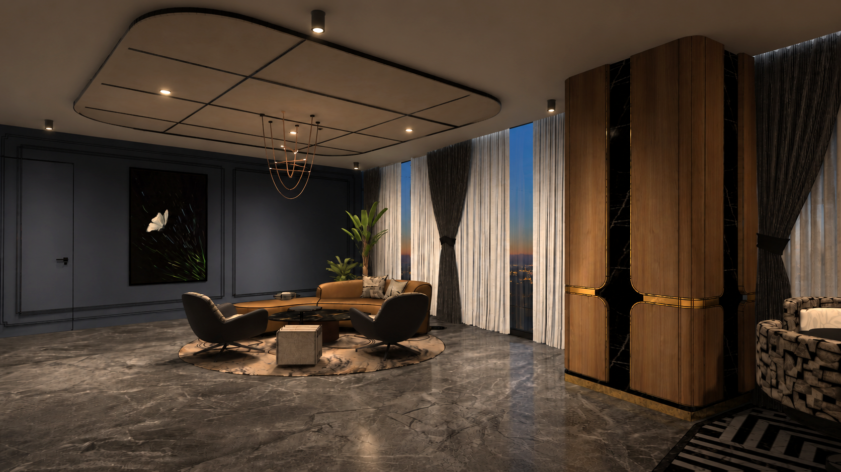 The Marque Club interior